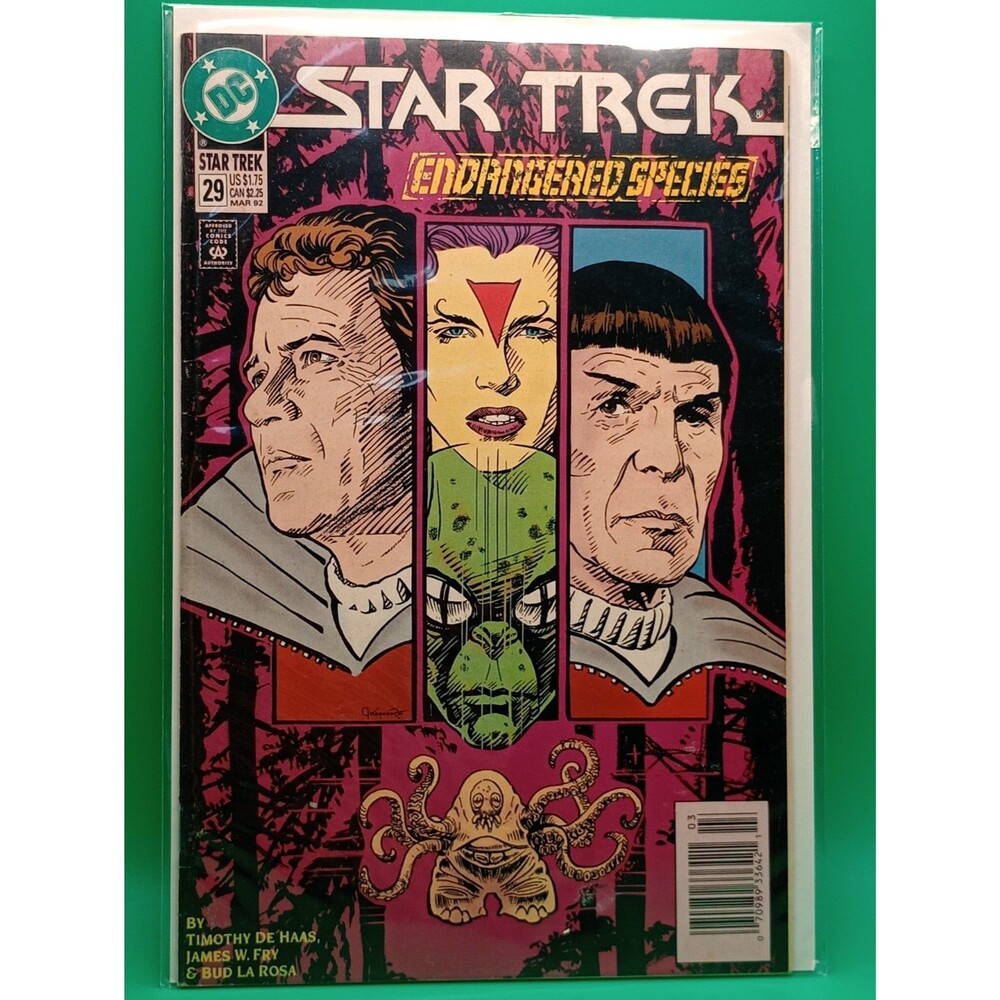 Star Trek Dc Endangered Species By Timothy De Haas, James w Fry, Bud La Rosa
